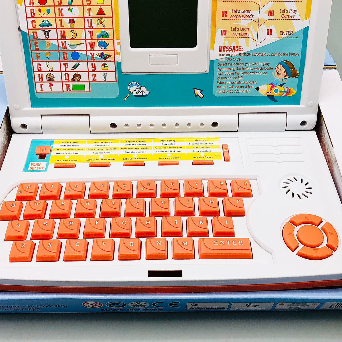 20 Functions Kids English Learner Computer Gadget