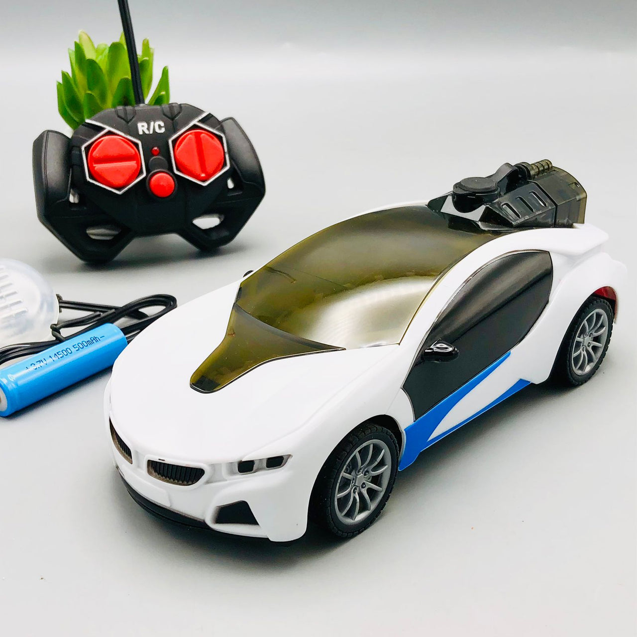 Buy 40MHz RC Spray 3D Lighting Car online in Pakistan. Toy Company
