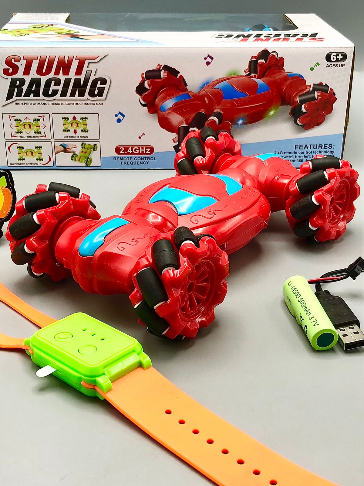 Hand Sensor Control Stunt Racing Car