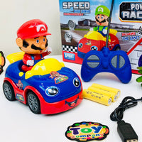 Mini Remote Control Super Mario Power Racing Car