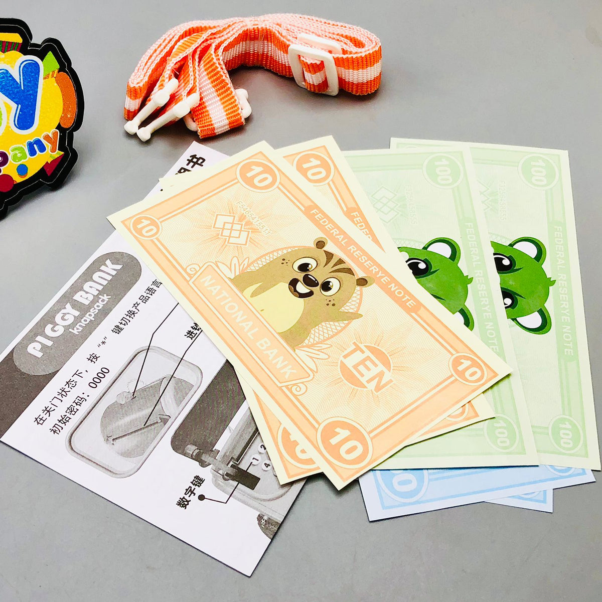 Pokemon Multi-functional Knapsack Piggy Bank