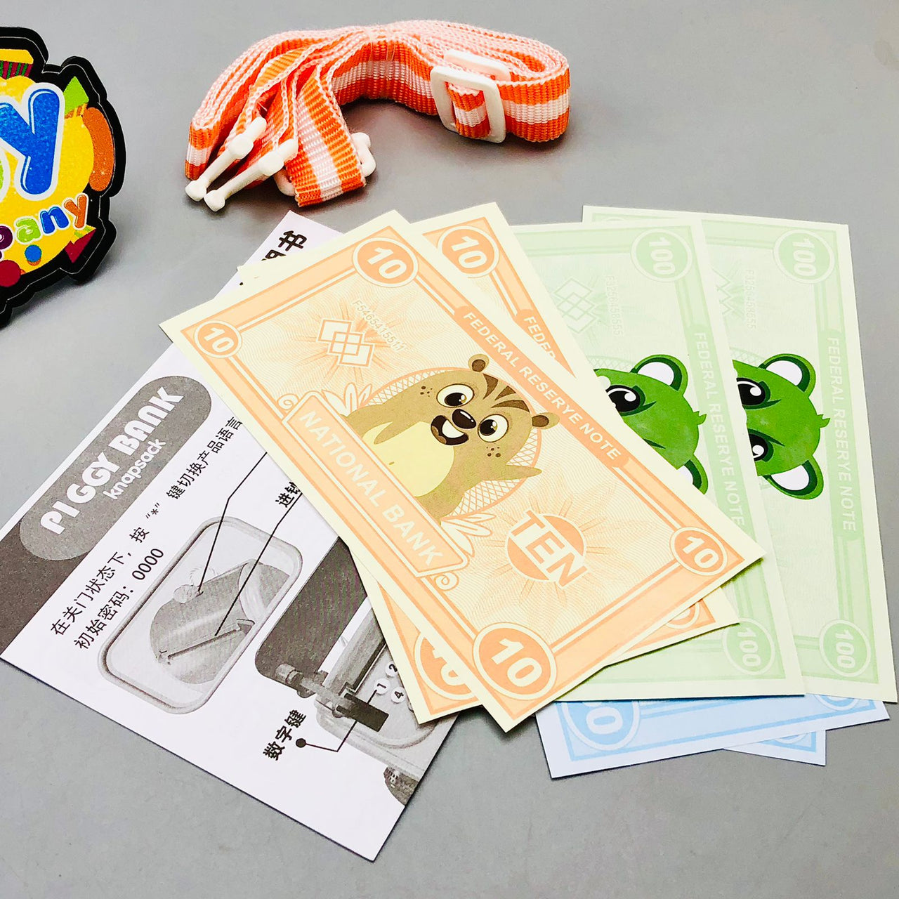 Pokemon Multi-functional Knapsack Piggy Bank