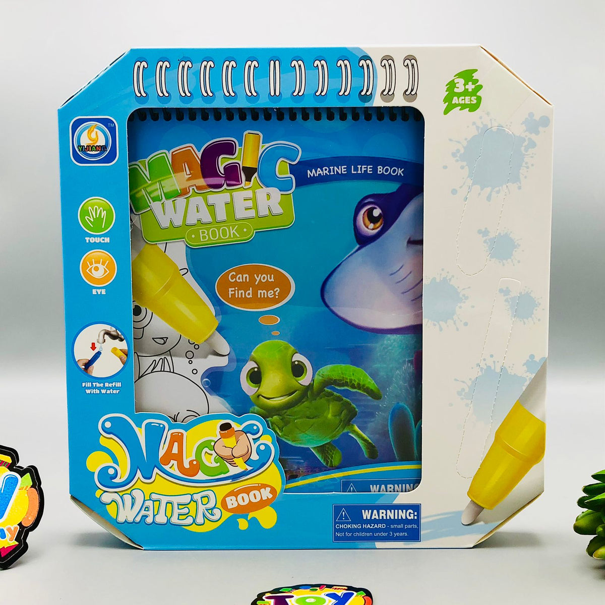 Reusable Magic Water Coloring Book