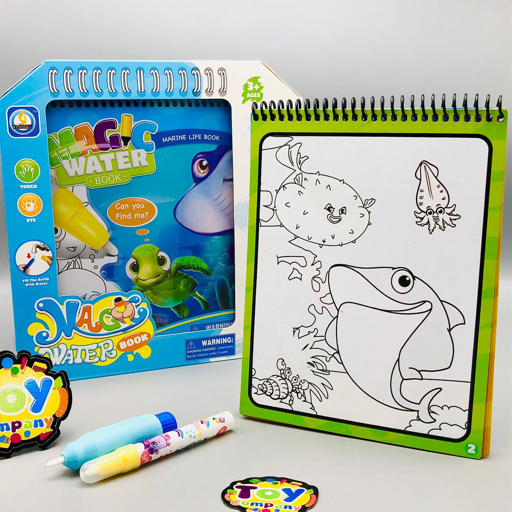 Reusable Magic Water Coloring Book