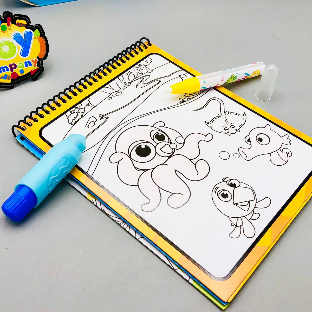 Reusable Magic Water Coloring Book