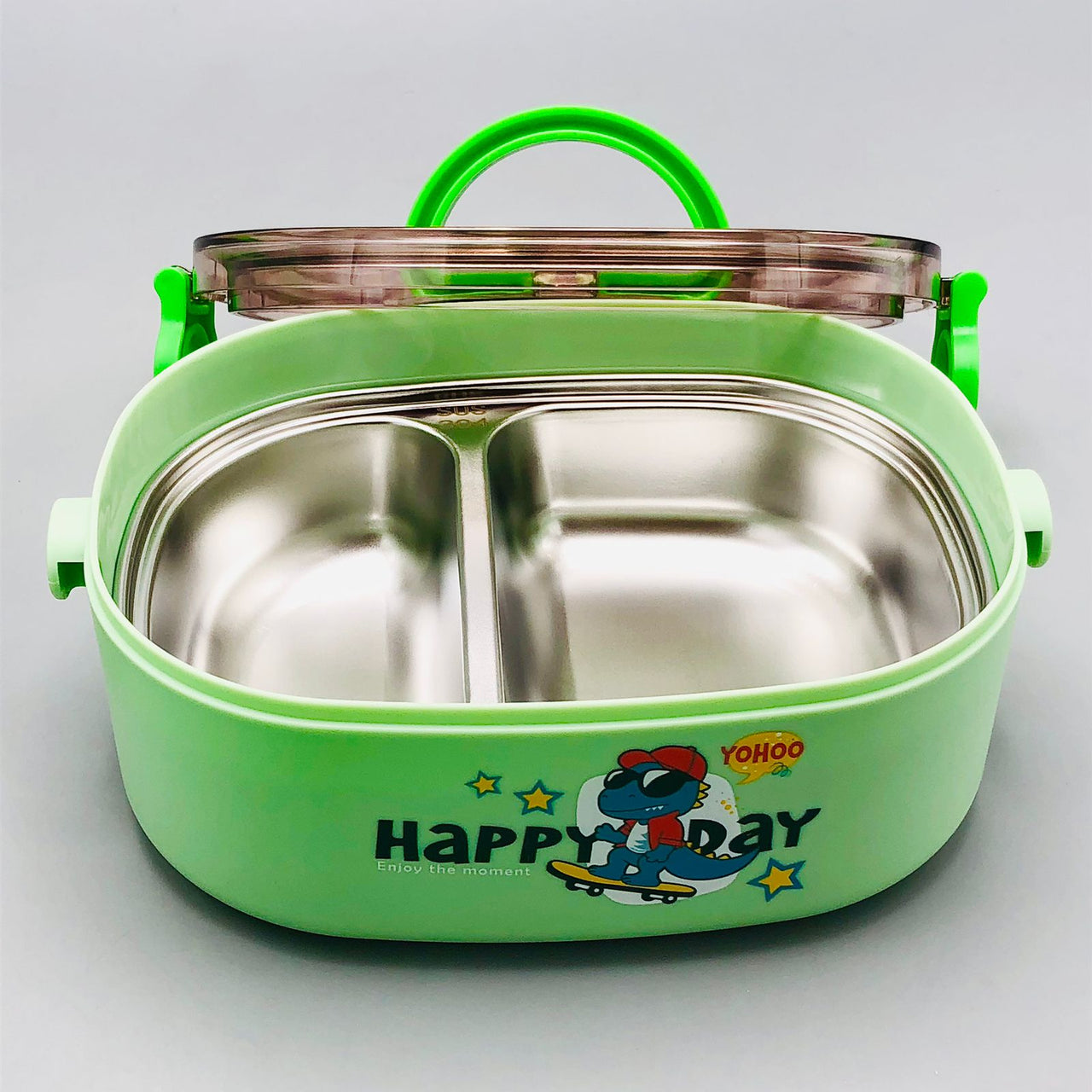 600ml Cartoon Design Stainless Steel Lunch Box