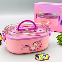 600ml Cartoon Design Stainless Steel Lunch Box
