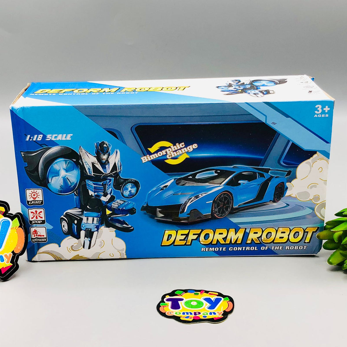 1:18 RC Deformation Dancing Robotic Car
