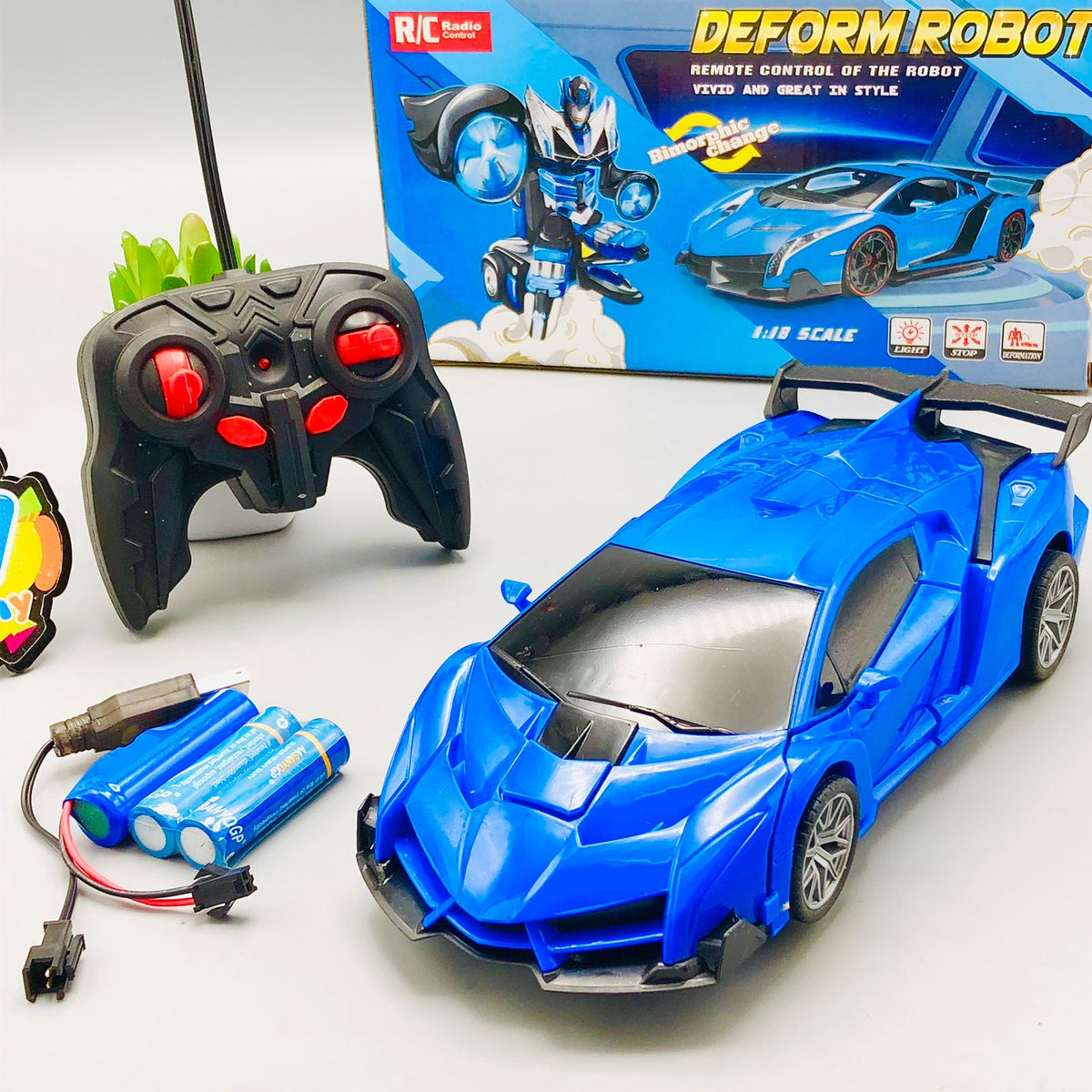 1:18 RC Deformation Dancing Robotic Car