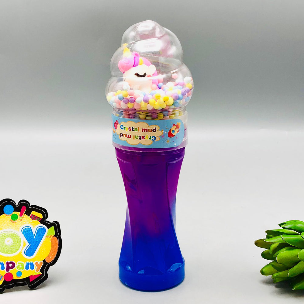 1Pc Unicorn Crystal Slime Mud Bottle