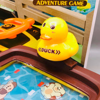 Duck Themed Car Racing Adventure Steering Wheel