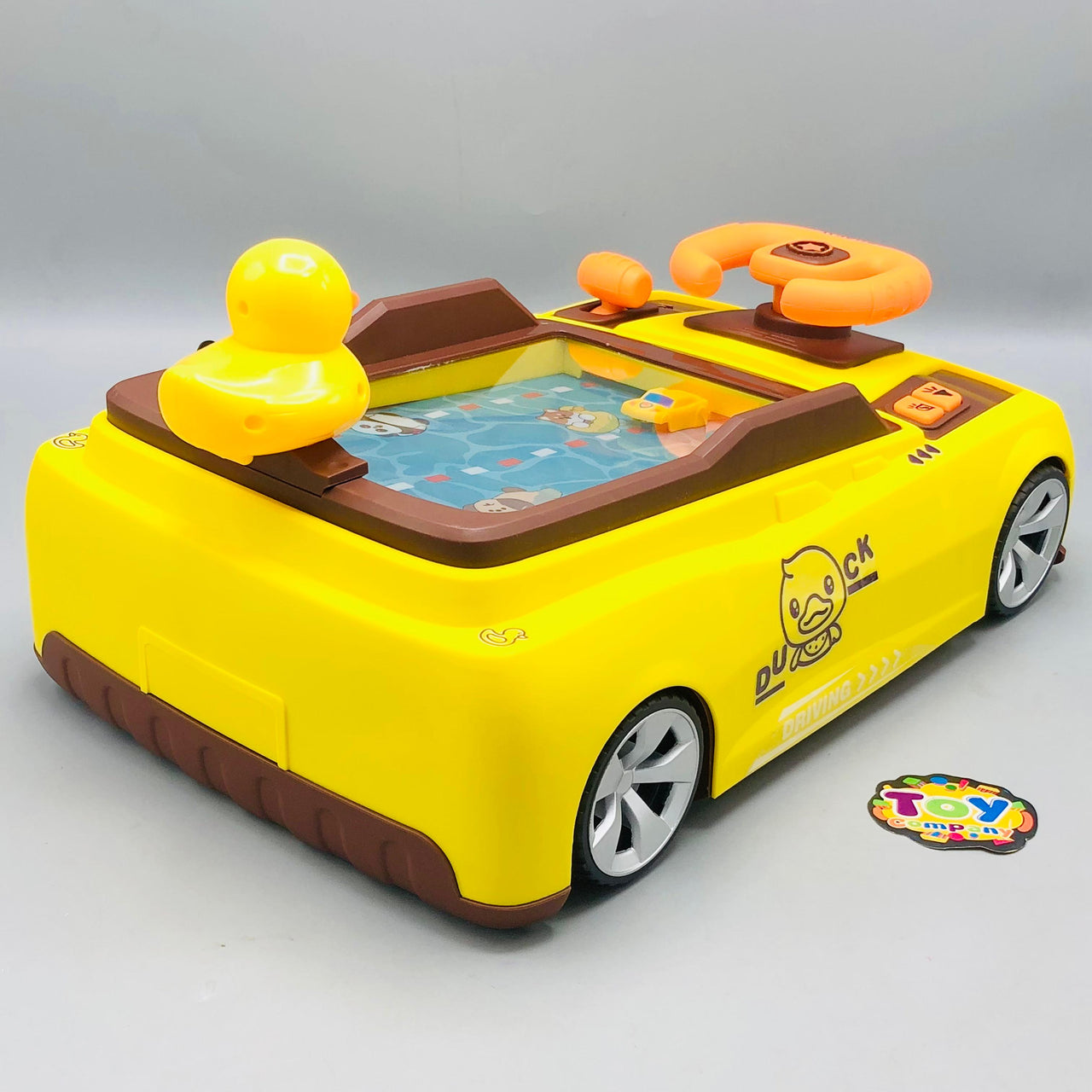 Duck Themed Car Racing Adventure Steering Wheel