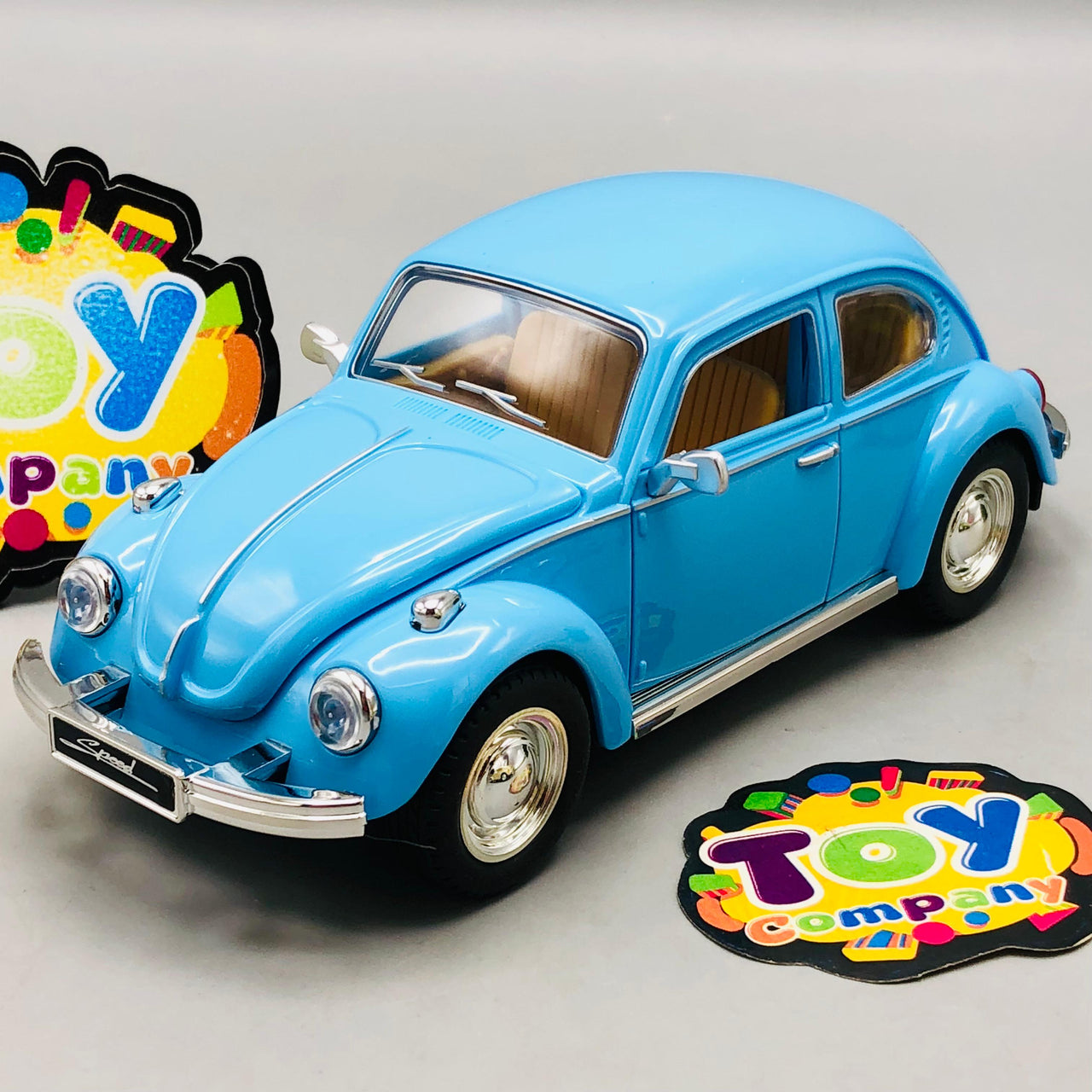 1Pc ABS Inertial Volkswagen Beetle Model