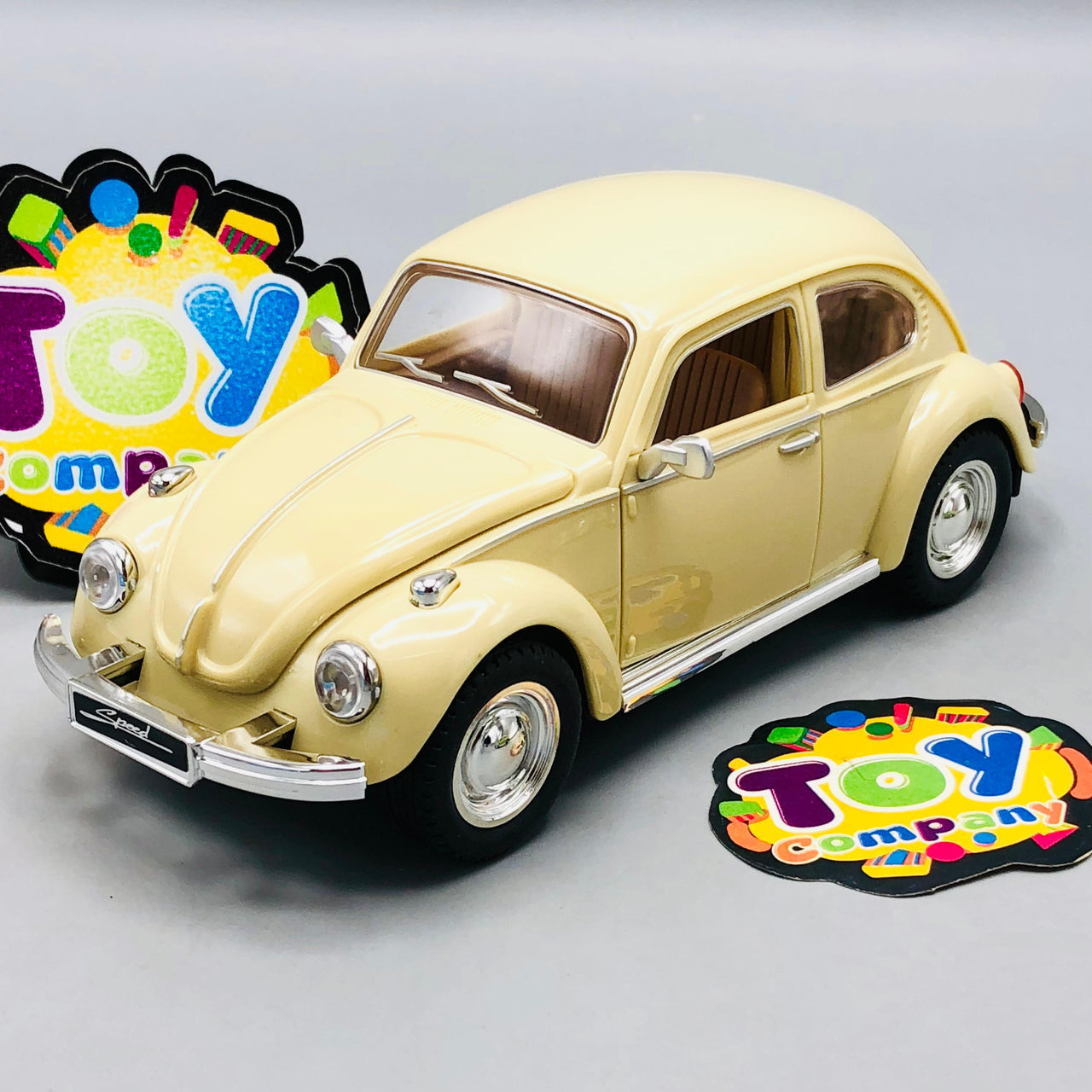 1Pc ABS Inertial Volkswagen Beetle Model