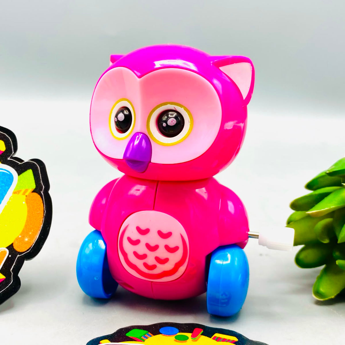 1Pc Wind-up Cute Owl Toy