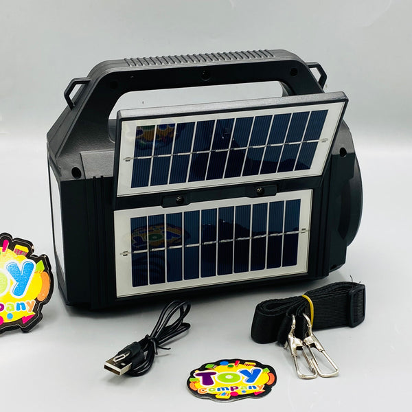 4Inch Flashlight Wireless Speaker & Solar Charging