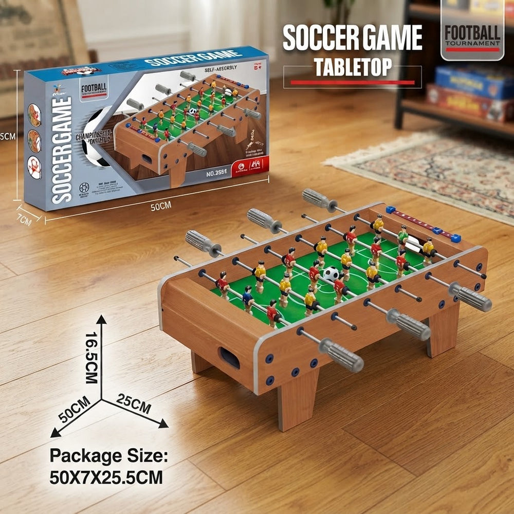 Wooden 2 Players Championship Soccer Game