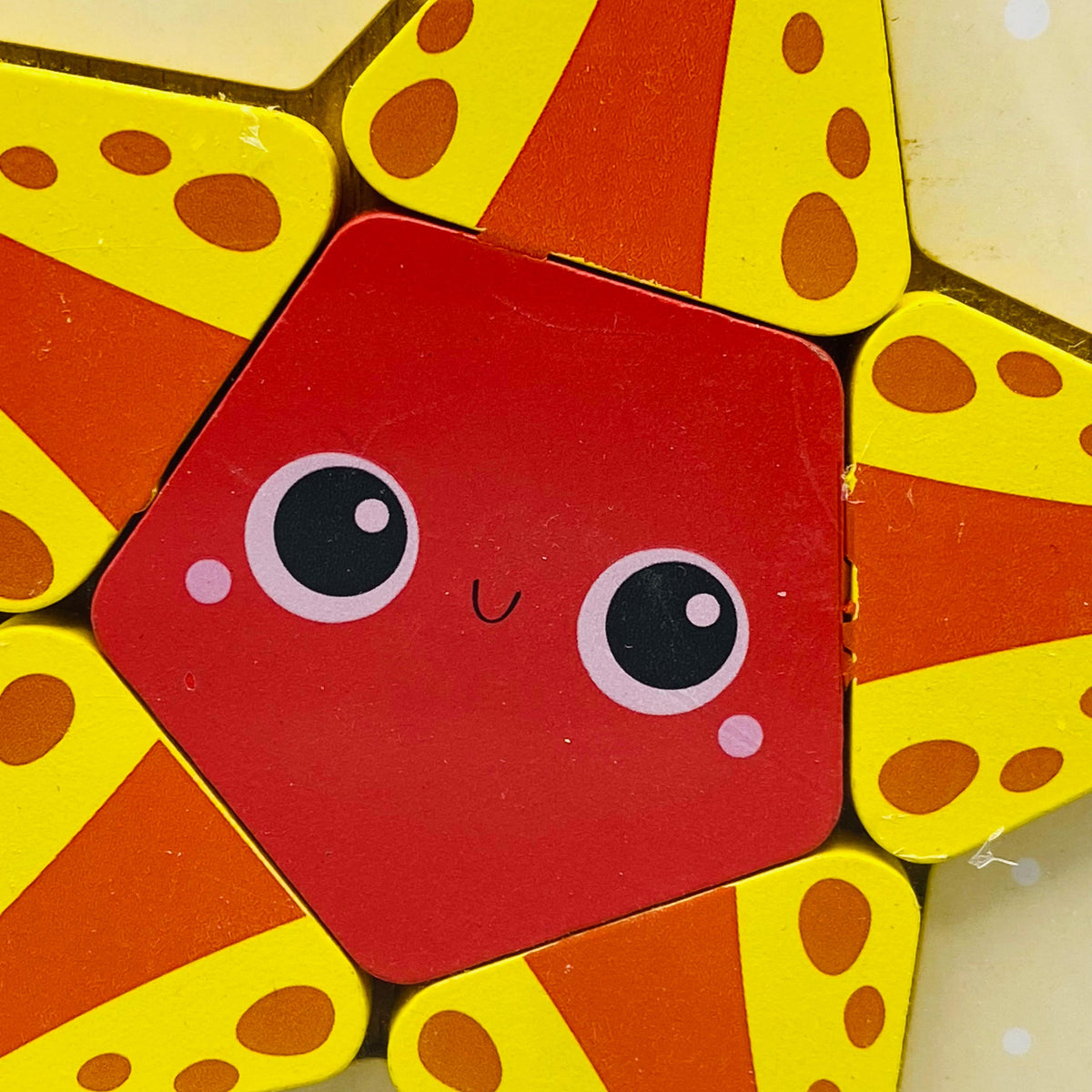 Wooden Mini Star Puzzle Board