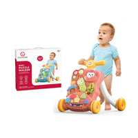 Multi-functional Baby Puzzle Activity Walker - Red