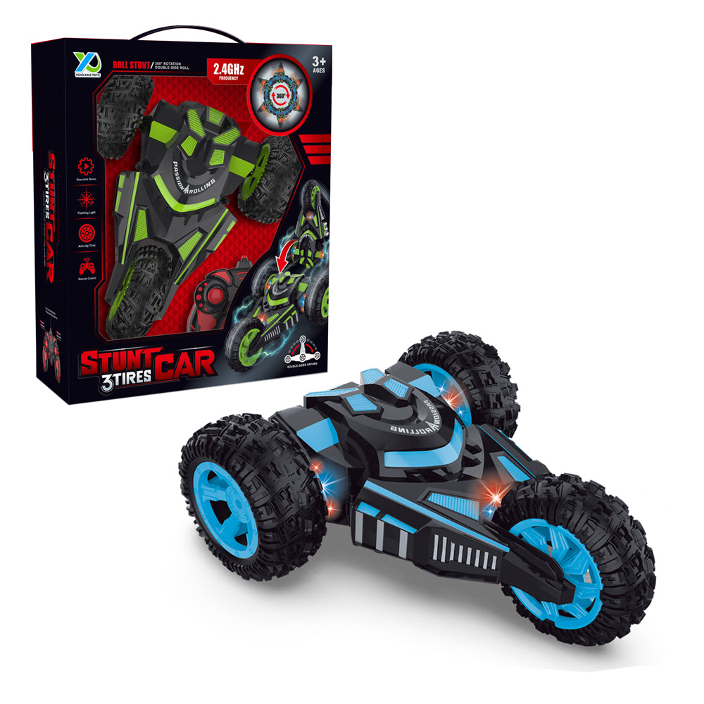 2.4GHz RC Double Sided Roll Stunt Car