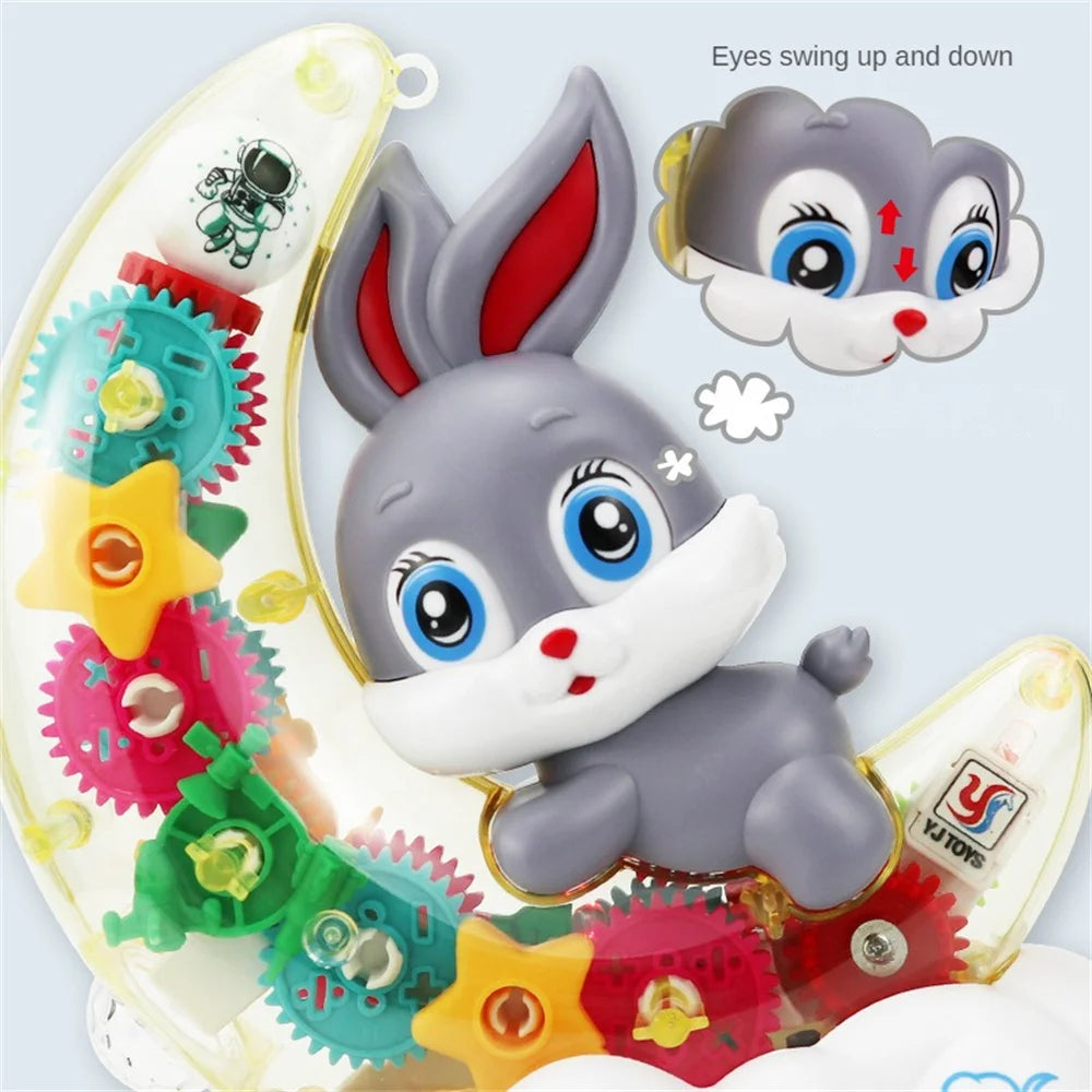 Electric Gear Moon Rabbit With Light & Sound