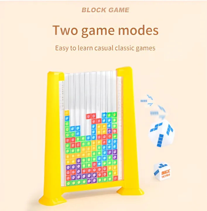 Transparent Magic Tetris Block Game