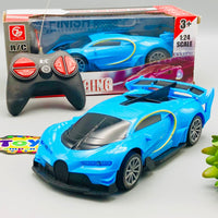1:24 RC Battery Operated Bugatti Racing Car