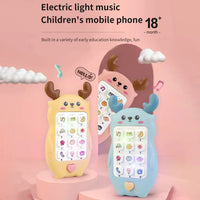 Deer Design Kids Musical Puzzle Mobile Phone