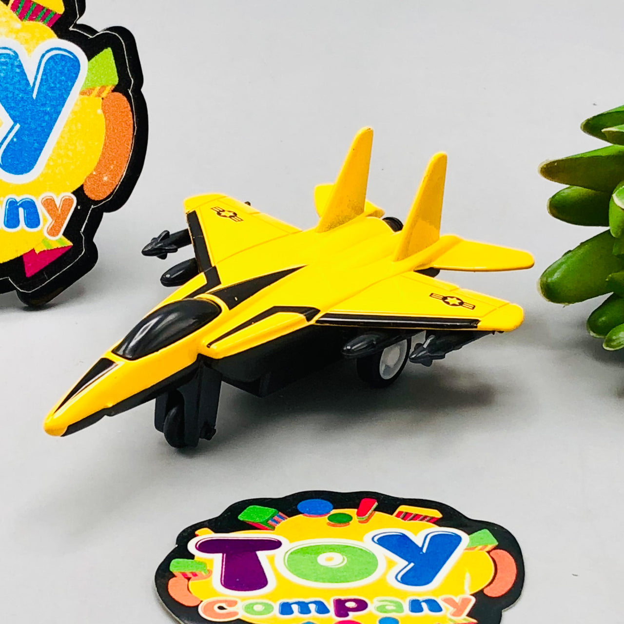 Diecast Mini Military Airplane Model - 1Pc