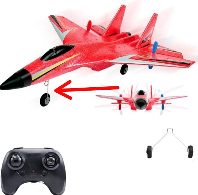 2.4GHz RC SU-35 Fighter Jet - Without Front Wheel