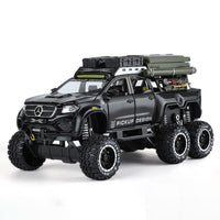 1:24 Diecast Mercedes AMG 6x6 Pickup Truck Model
