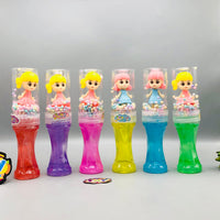 1Pc Mermaid Snowflake Crystal Slime Mud Bottle