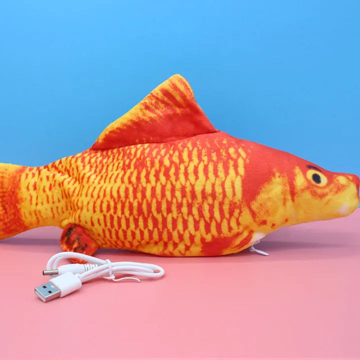 Rechargeable Vibrating Stuff Fish With USB Cable