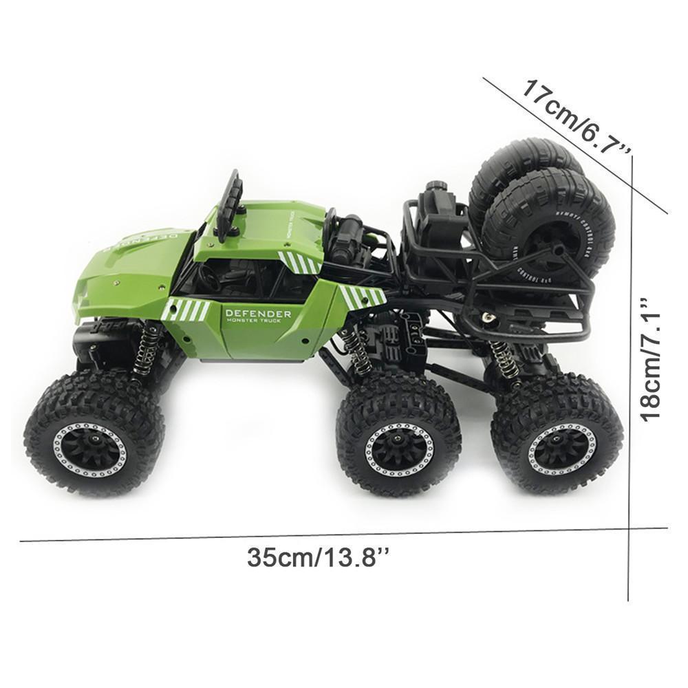 R/C Rock Crawler RTR 6x6 with 2.4Ghz