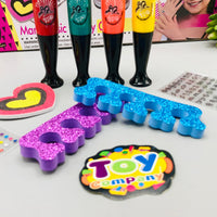 8Pcs Girls Realistic Nail Art Kit