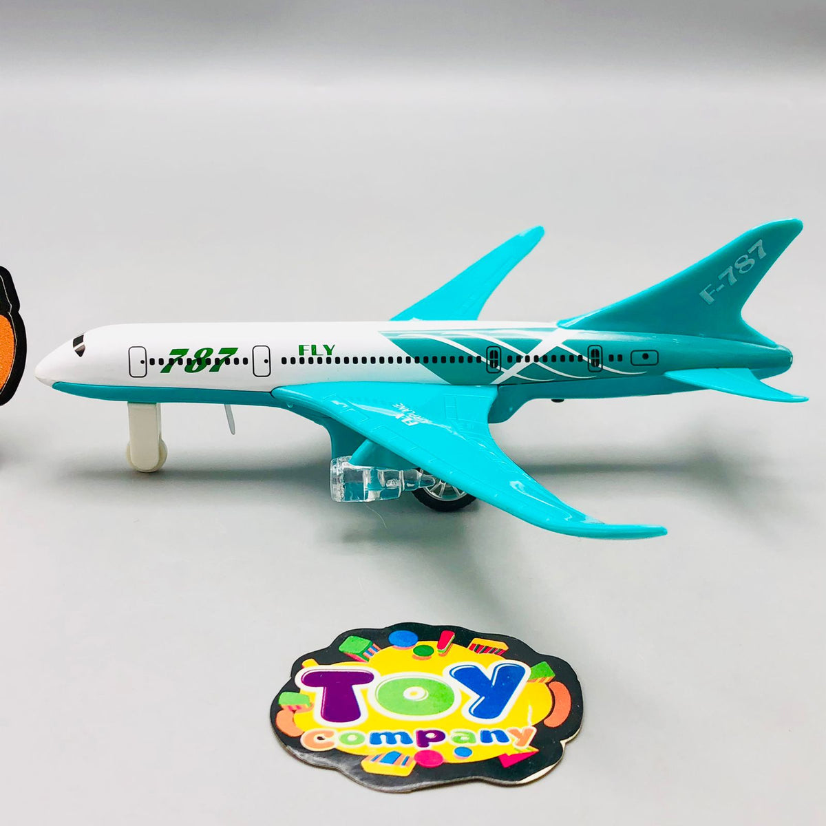 1:300 Diecast Pullback Jet Plane Model - 1Pc
