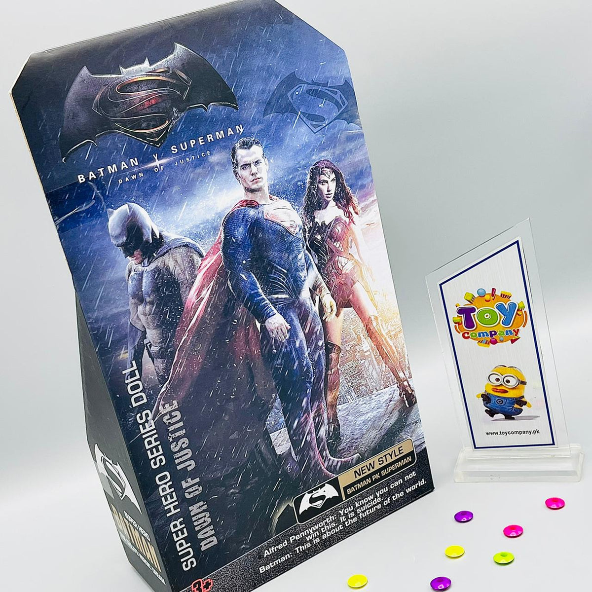 Premium Rubberized Action Figure - Super Man