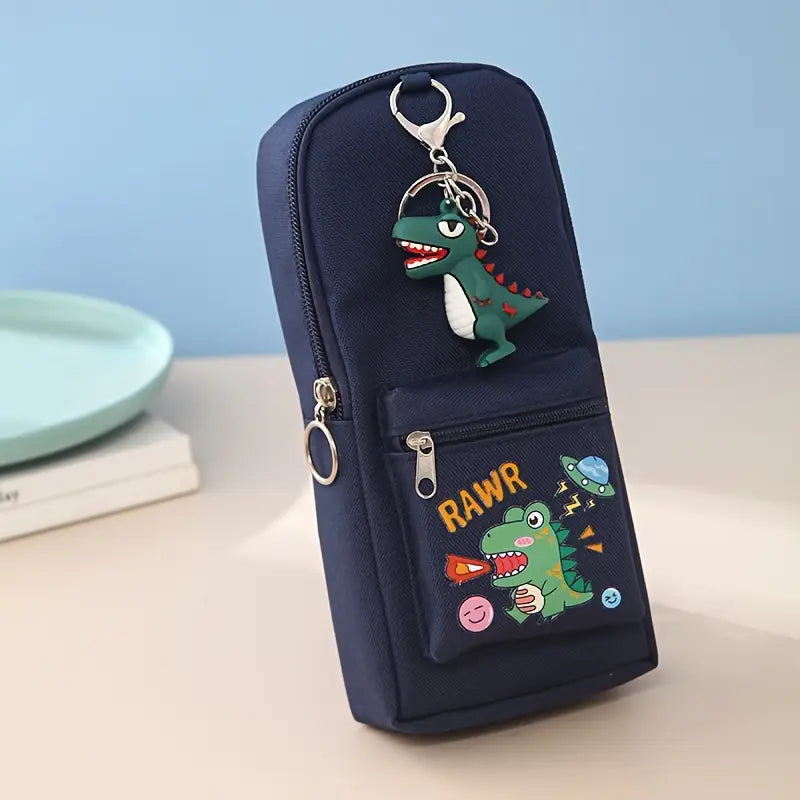 Dino Themed Kids Pencil Pouch