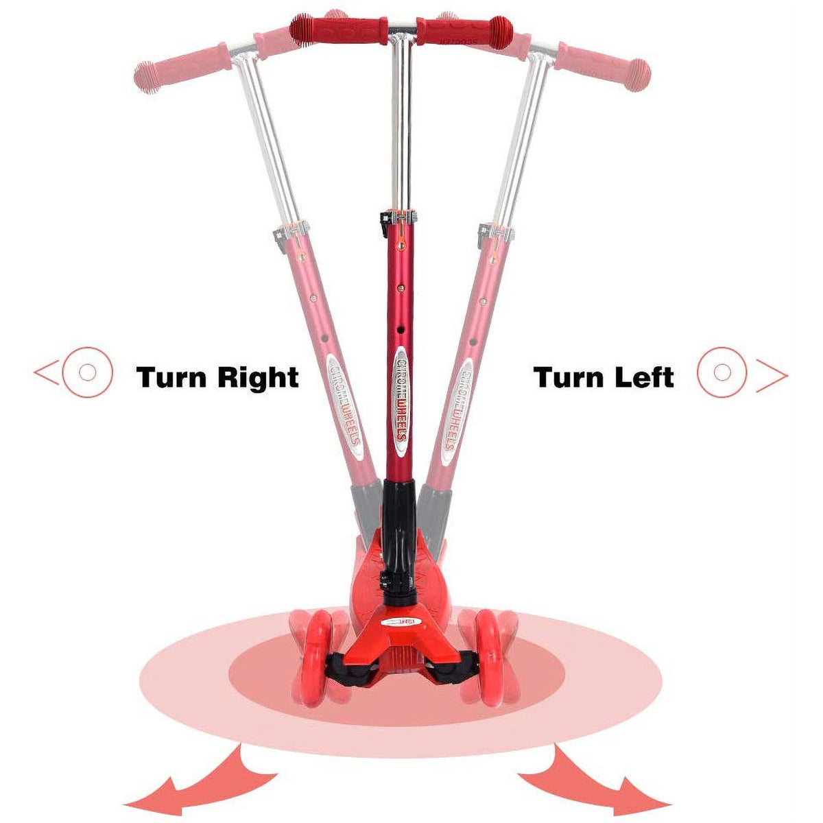 Adjustable Height Marvel Spider-Man Scooter