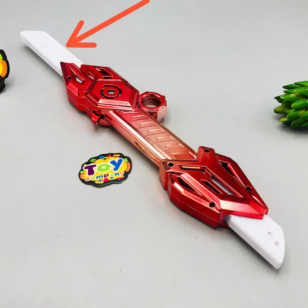 Kids Dual-Head Sword With Light & Sound - Minor Fault