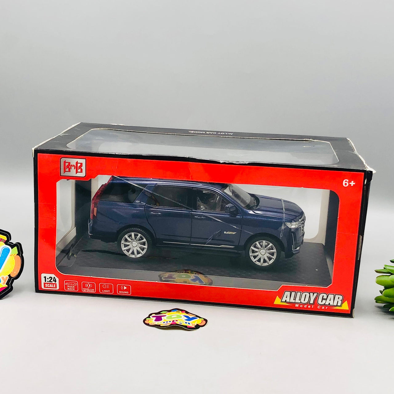 1:24 Diecast Cadillac Escalade 600 Simulation Model
