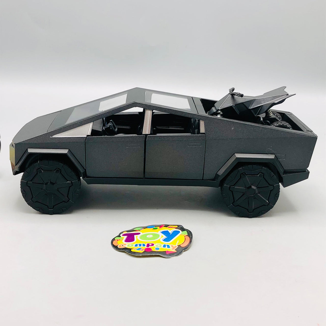 1:24 RC Diecast Tesla Model With Quad Bike