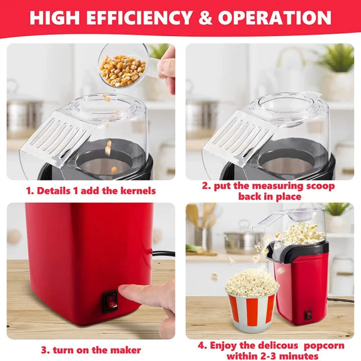 Realistic Electric Mini Popcorn Maker Machine