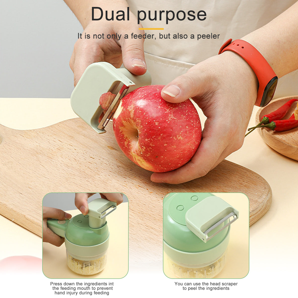 Electric Hand-Held Food Chopper