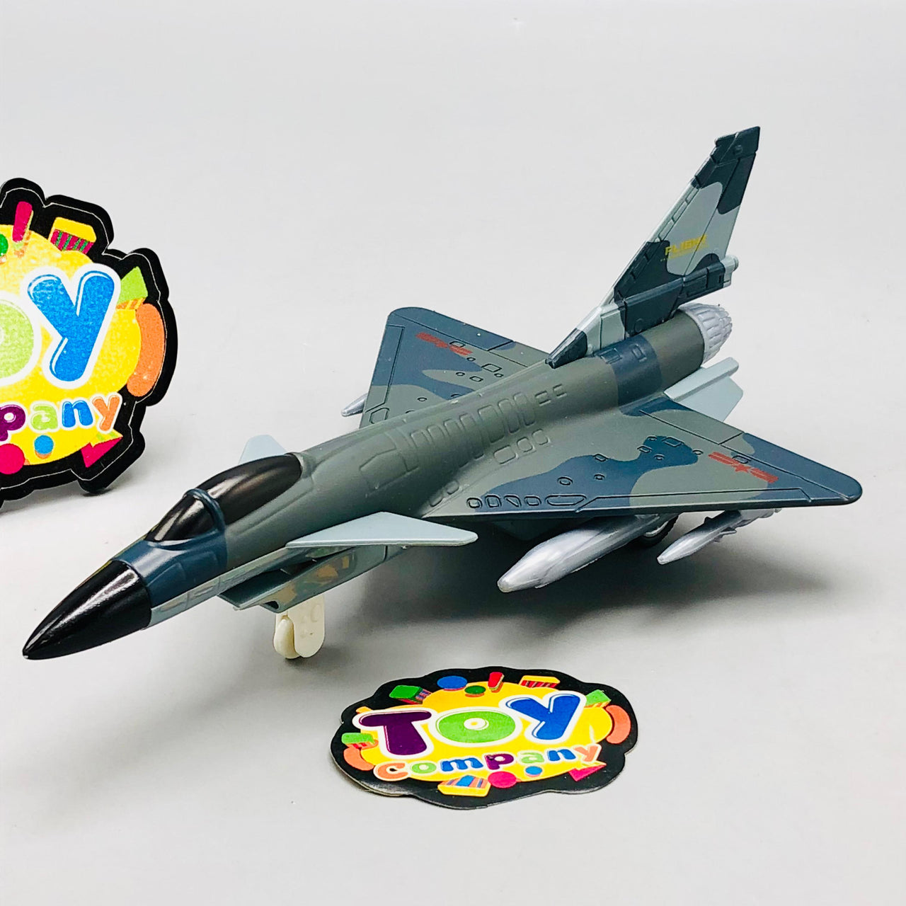 1Pc Alloy Pullback Aircraft Model - Assortment