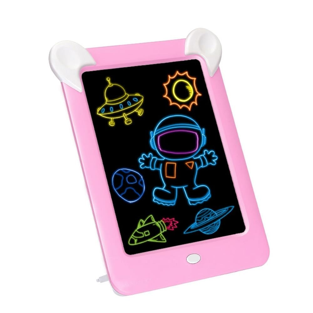 3D Kids Light-up Drawing Tablet