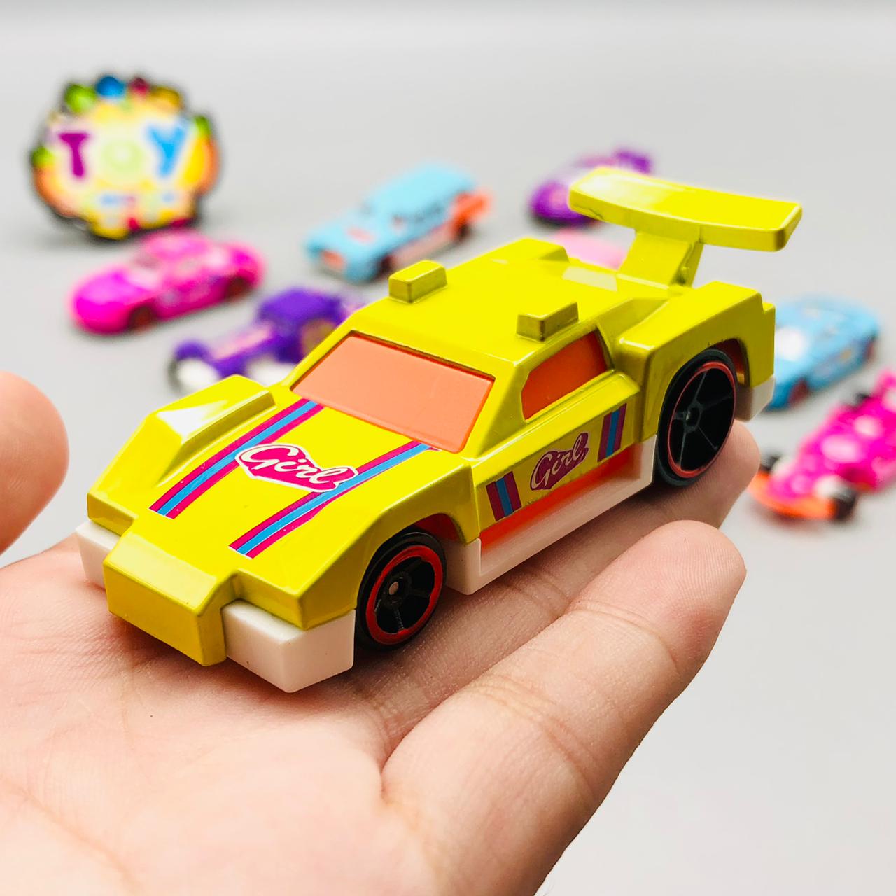 10Pcs Barbie Mini Diecast Inertial Cars Set