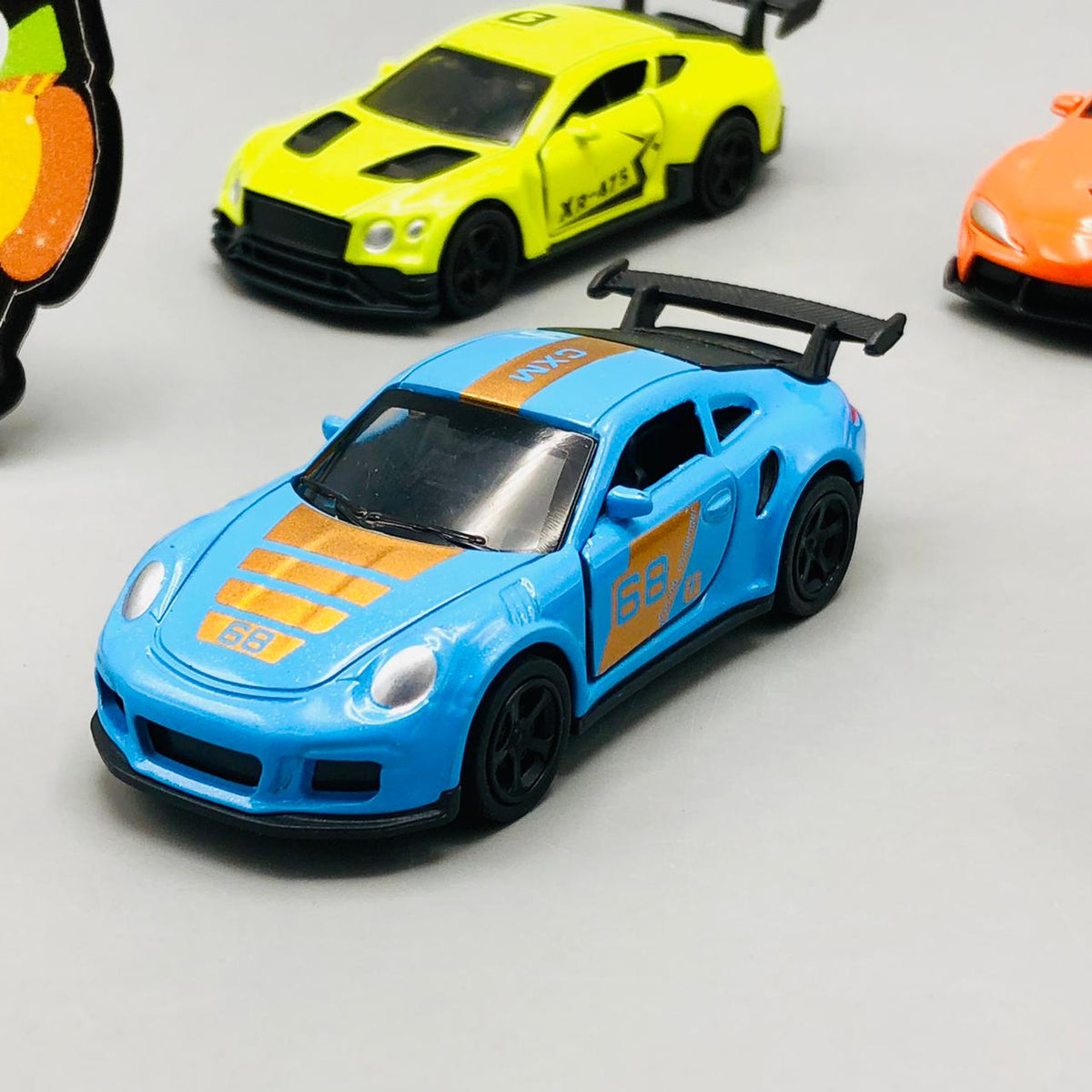 1:64 Mini Diecast Pullback Racing Cars