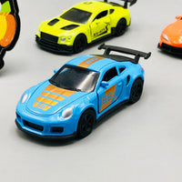 1:64 Mini Diecast Pullback Racing Cars