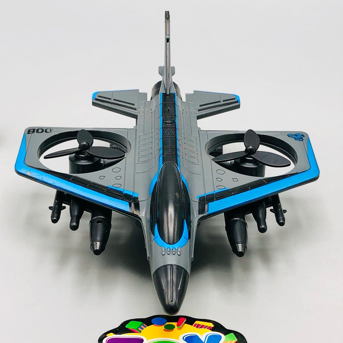 1Pc ABS Inertial Fighter Plane Toy